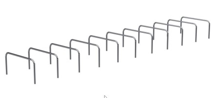 Тоннель из дуг для собак