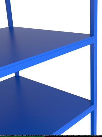 Стеллаж для спортивного инвентаря двухсторонний