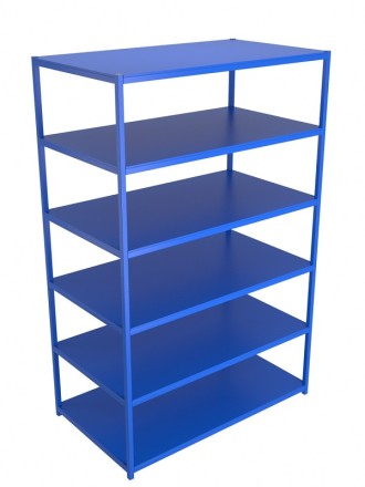 Стеллаж для спортивного инвентаря двухсторонний