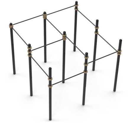 Комплекс из 15 турников  