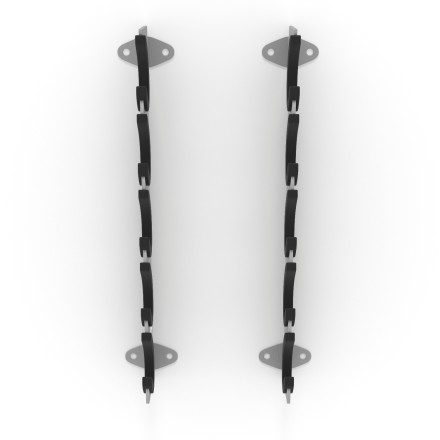 Настенная стойка для хранения грифов DFC D101027 (комплект из 2 шт) Настенная стойка для хранения грифов DFC D101027 (комплект из 2 шт)