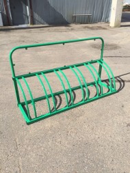 Велопарковка Оптима с рекламным местом