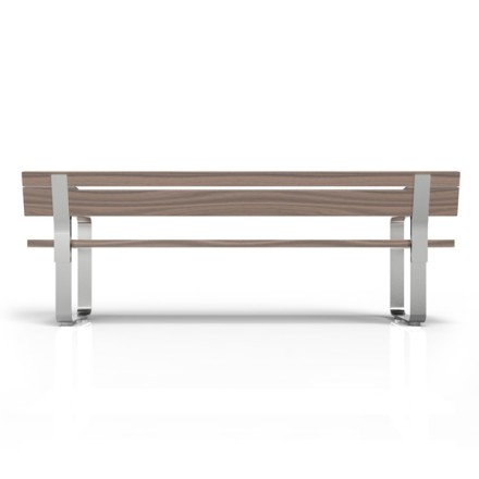 Уличная скамейка со спинкой Адель 01.013.0