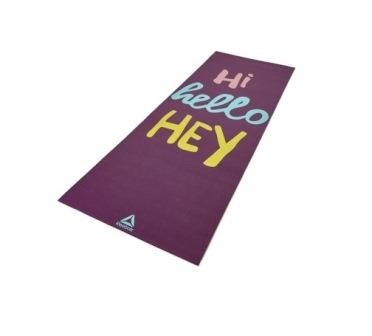 RAYG-11030HH Тренировочный коврик (мат) для йоги Reebok 4mm Yoga Mat Crosses-Hi