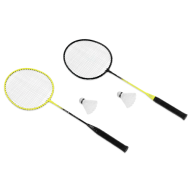 KRAFLA FUN300 Набор для бадминтона: ракетка (2 шт), волан (2 шт)