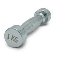 Гантель UNIX Fit PRO круглая хромированная 1 кг / шт. Гантель UNIX Fit PRO круглая хромированная 1 кг / шт.