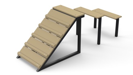 Ступени разноуровневые для собак