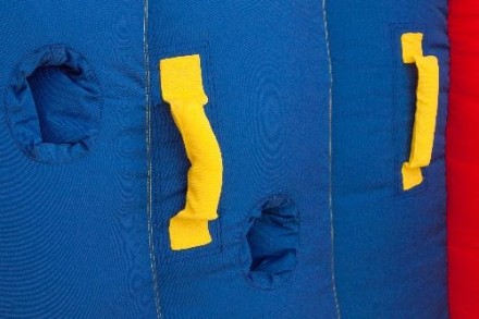 Надувной батут FreeTime Веселый городок с горкой PJ-78317