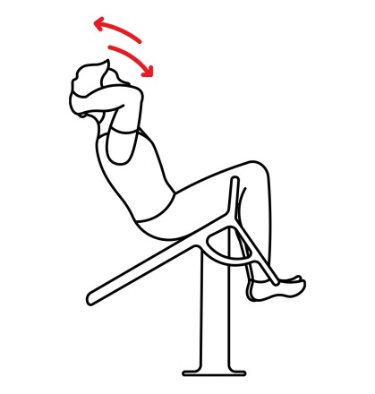 Уличный тренажер 'Скамья для пресса' УТ-12