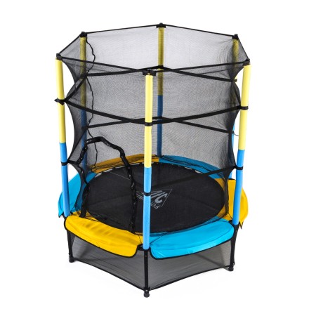 Батут DFC JUMP KIDS 55" желто-синий Батут DFC JUMP KIDS 55" желто-синий