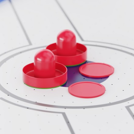 Игровой стол - аэрохоккей DFC 54" 135 x 65 см