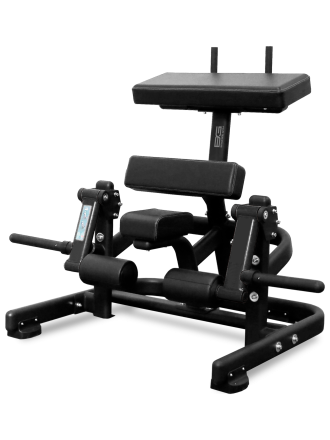 Сгибание ног стоя BRONZE GYM PL-1714, черный