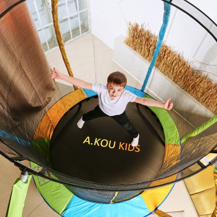 Батут с сеткой DFC A.KOU KIDS 6ft Батут с сеткой DFC A.KOU KIDS 6ft