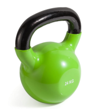 Гиря чугунная винил 24 кг (модель: К-4) VictoryFit VF-KV240