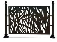 Секция ограждения «Флора» Секция ограждения «Флора»