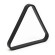 Треугольник 60 мм "Rus Pro" (черный пластик, 9 мм)