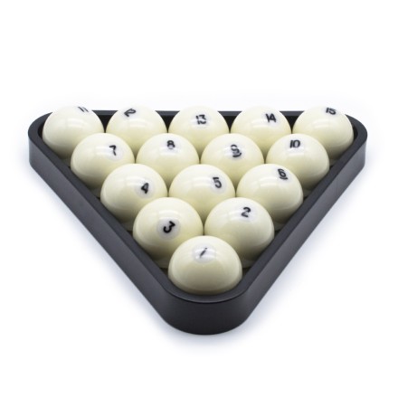 Треугольник 60 мм "Rus Pro" (черный пластик, 9 мм)