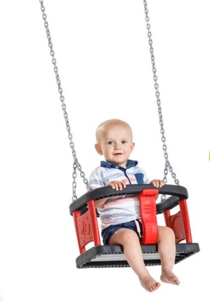 Сиденье-люлька для качелей - 'curve', TPE, цвет в ассортименте 