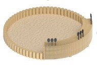 Песочница "Столбики 3"