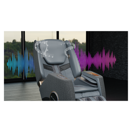 Массажное кресло Méridien Atlanta (Black)