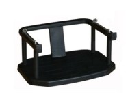 Сиденье-люлька для качелей открытое, резина EPDM, цвет черный