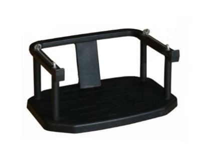 Сиденье-люлька для качелей открытое, резина EPDM, цвет черный