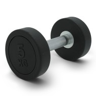 Гантель UNIX Fit PRO круглая обрезиненная 5 кг / шт. Гантель UNIX Fit PRO круглая обрезиненная 5 кг / шт.