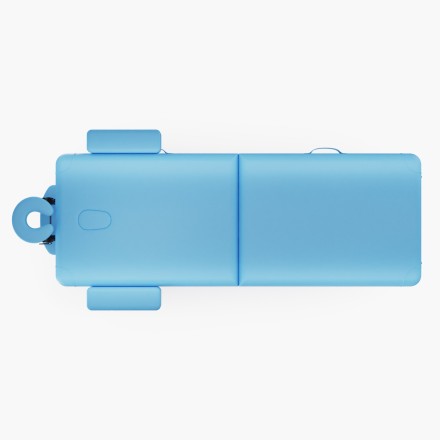 Массажный стол DFC NIRVANA Elegant, 186 x 70 см, голубой