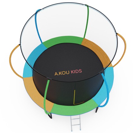 Батут с сеткой DFC A.KOU KIDS 10ft с лестницей Батут с сеткой DFC A.KOU KIDS 10ft с лестницей