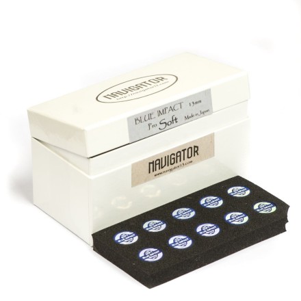 Наклейка для кия "Navigator Blue Impact Pro" (S) 13мм