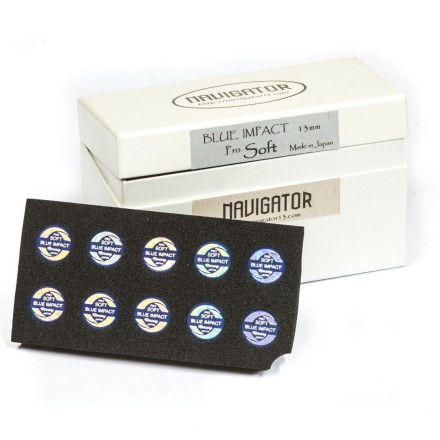 Наклейка для кия "Navigator Blue Impact Pro" (S) 13мм