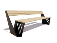 Скамейка уличная «Бульвар»