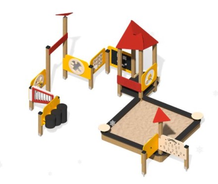 Песочный дворик "Ларго" Песочный дворик "Ларго"