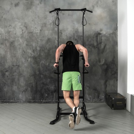 Турник-брусья c эспандерами DFC Power Tower G008 Турник-брусья c эспандерами DFC Power Tower G008