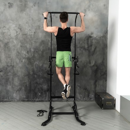 Турник-брусья c эспандерами DFC Power Tower G008 Турник-брусья c эспандерами DFC Power Tower G008