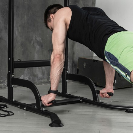 Турник-брусья c эспандерами DFC Power Tower G008 Турник-брусья c эспандерами DFC Power Tower G008