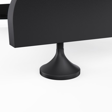 Игровой стол  -  аэрохоккей с подсветкой DFC Championship 53" 135 х 65 см, складной, белый