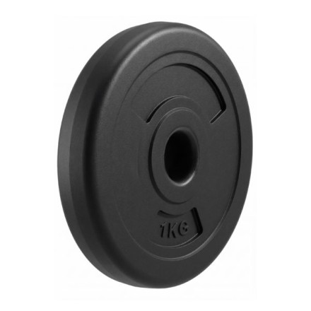 Диск 26 мм. пластиковый 1,0 кг VictoryFit VF-SPL260100 Диск 26 мм. пластиковый 1,0 кг VictoryFit VF-SPL260100