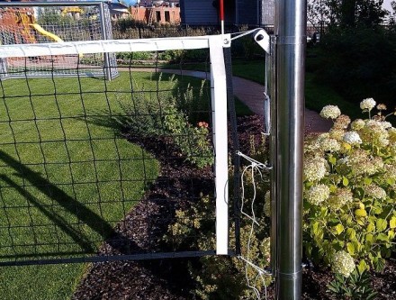 Универсальные стойки из нержавейки (волейбол, бадминтон, б.теннис)