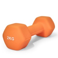 Гантель UNIX Fit неопреновая 2 кг / шт. Orange Гантель UNIX Fit неопреновая 2 кг / шт. Orange