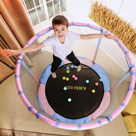 Батут детский DFC A.KOU KIDS 48" (122 см) с сеткой Батут детский DFC A.KOU KIDS 48" (122 см) с сеткой