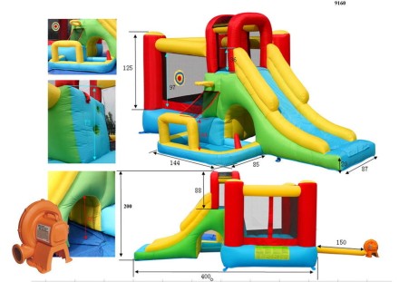 Надувной батут Приключение арт. 9160