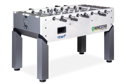 Игровой стол - футбол "Nine Star Iron Men ITSF Grey" (144х75,5х90) Игровой стол - футбол "Nine Star Iron Men ITSF Grey" (144х75,5х90)