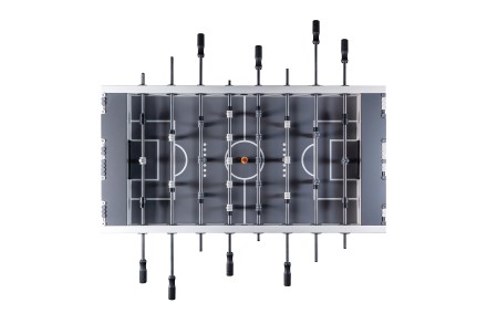 Игровой стол - футбол "Nine Star Iron Men ITSF Grey" (144х75,5х90) Игровой стол - футбол "Nine Star Iron Men ITSF Grey" (144х75,5х90)