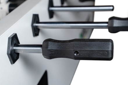 Игровой стол - футбол "Nine Star Iron Men ITSF Grey" (144х75,5х90) Игровой стол - футбол "Nine Star Iron Men ITSF Grey" (144х75,5х90)