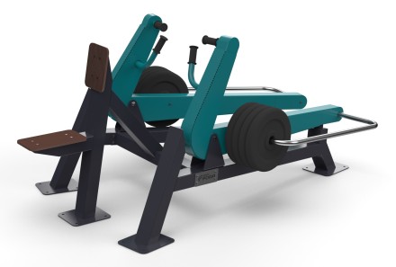 Уличный тренажер Рычажная тяга на себя