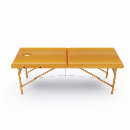 Массажный стол DFC NIRVANA Relax, 186 x 70 см, горчичный
