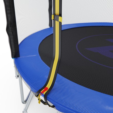 Батут с сеткой DFC PELPO 8ft с лестницей, BLUE Батут с сеткой DFC PELPO 8ft с лестницей, BLUE