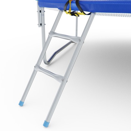Батут с сеткой DFC PELPO 8ft с лестницей, BLUE Батут с сеткой DFC PELPO 8ft с лестницей, BLUE