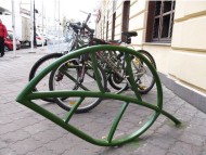 Велопарковка Лист